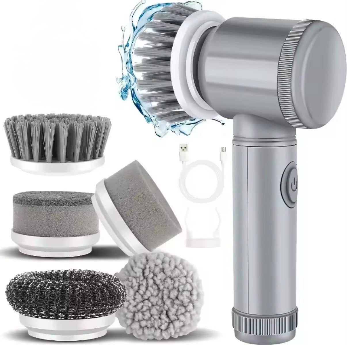 Powerscrub™️ 5-in-1 electric cleaning brush | Kidget
