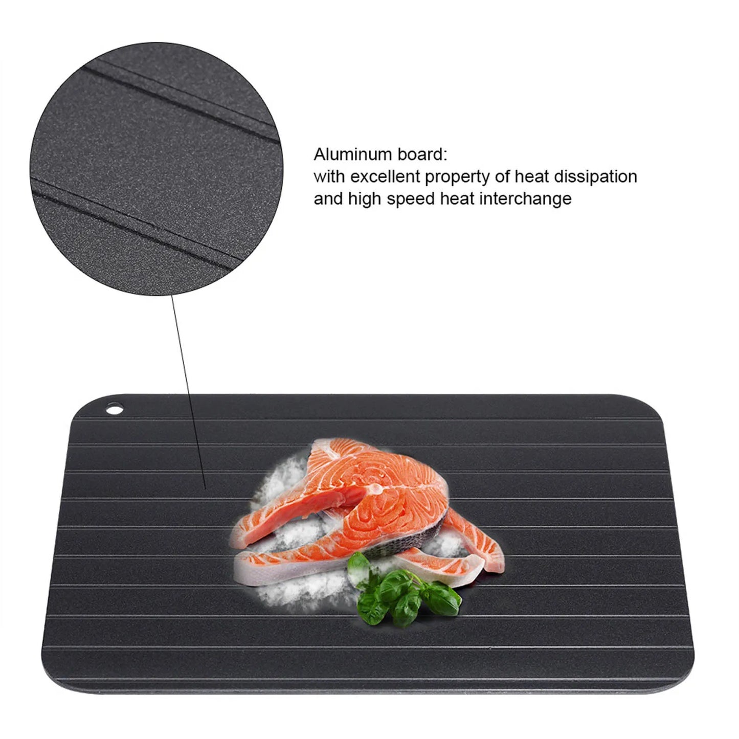 Fast Defrosting Tray & Rapid Meat Thawing Plate | Kidget