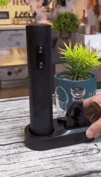 ⁠Automatic Electric Wine Opener & Foil Cutter | Kidget