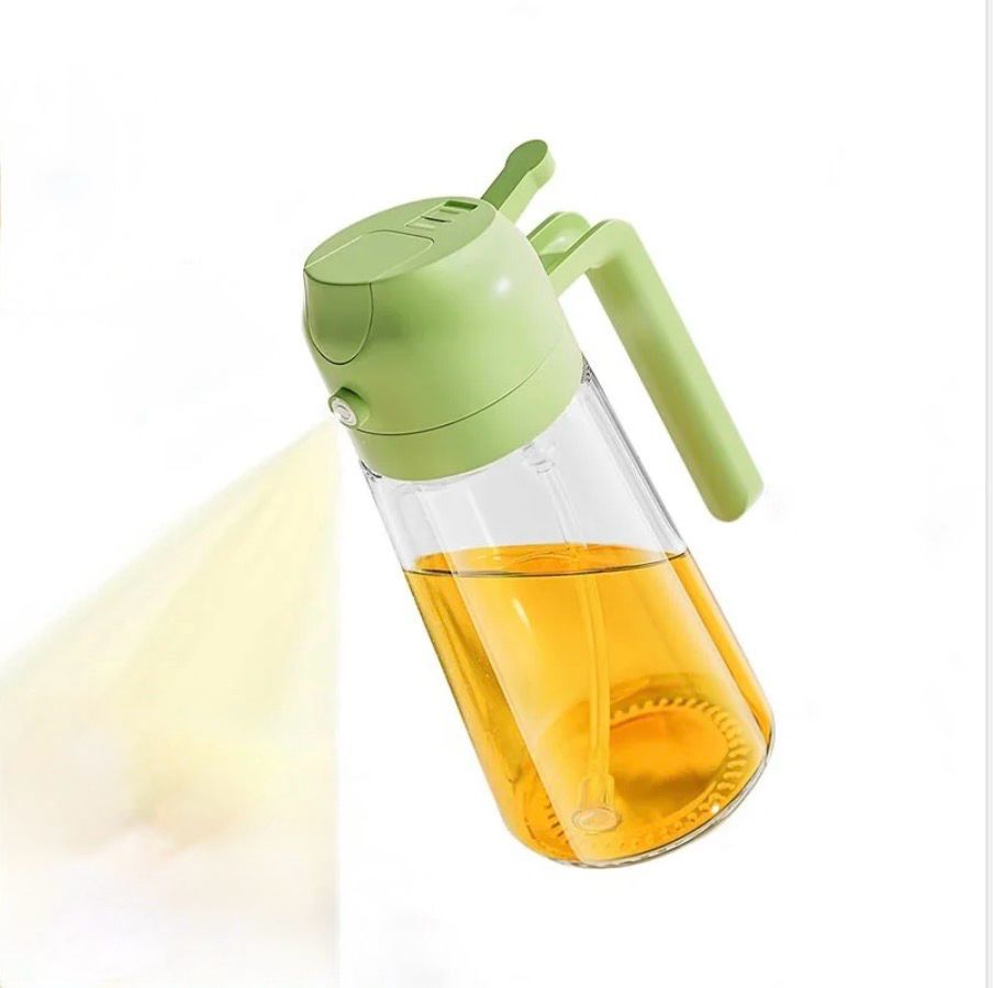 ⁠2-in-1  Oil Spray & Pour Dispenser Bottle (500ml) | Kidget