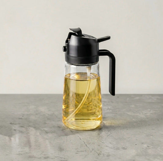⁠2-in-1  Oil Spray & Pour Dispenser Bottle (500ml) | Kidget