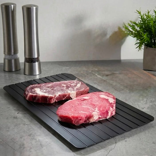 Fast Defrosting Tray & Rapid Meat Thawing Plate | Kidget