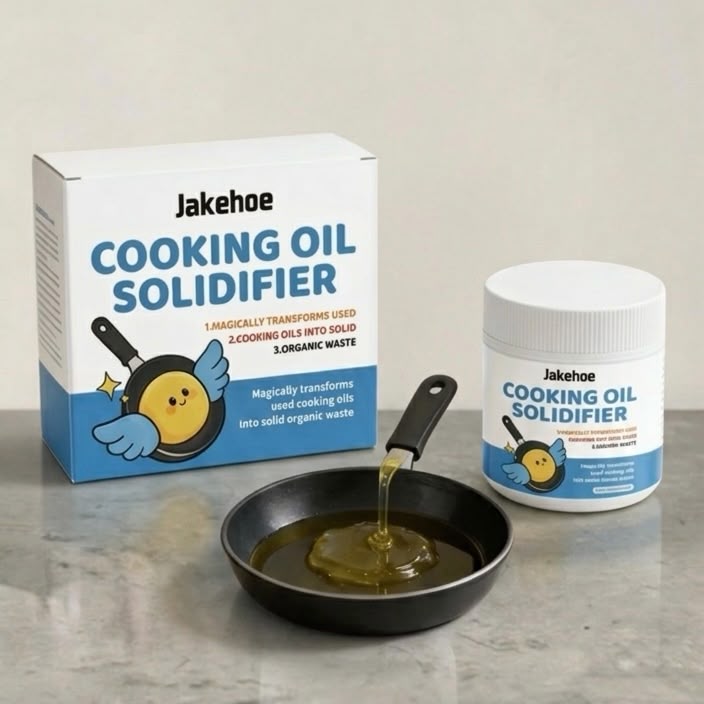 Magic Oil Solidifier Powder for Used Cooking Oil | Kidget