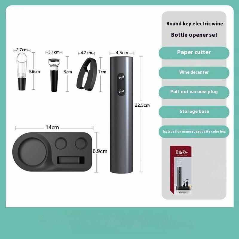 ⁠Automatic Electric Wine Opener & Foil Cutter | Kidget
