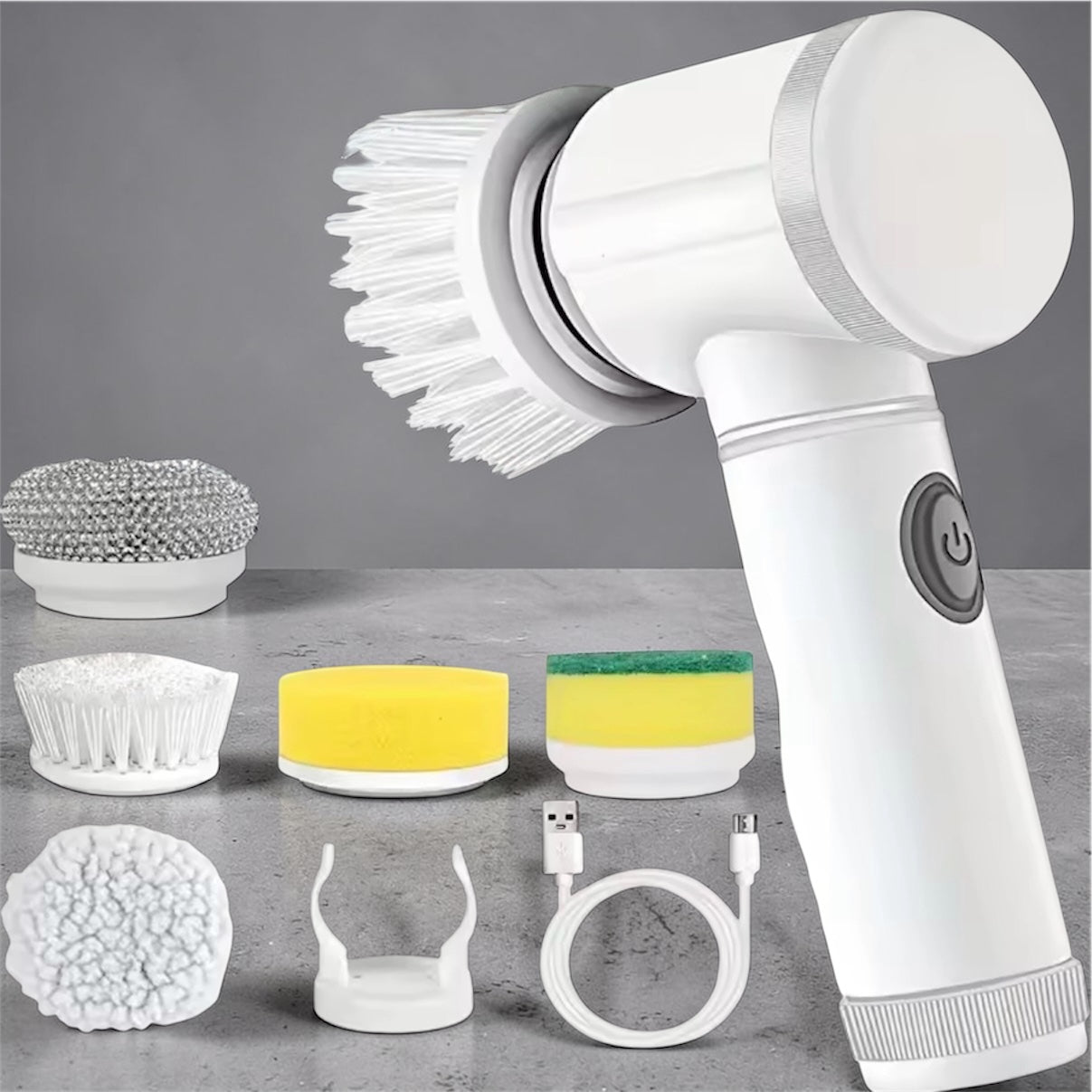 powerscrub™️ 5-in-1 electric cleaning brush