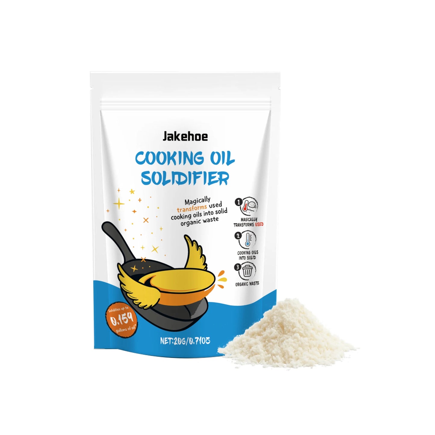 Cooking oil Solidifier