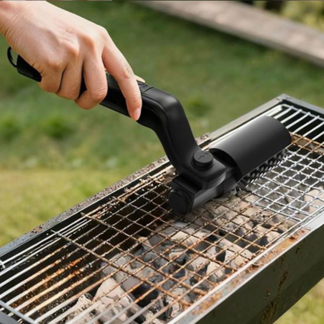 Heavy-Duty Electric Grill Cleaning Brush | Kidget